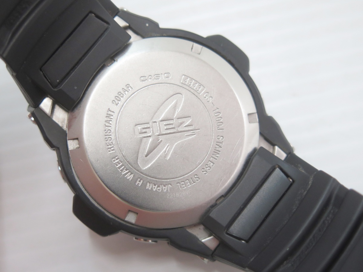 CASIO G-SHOCK GIEZ カシオ GS-1000J-1AJF CASIO(カシオ) アナログ G 