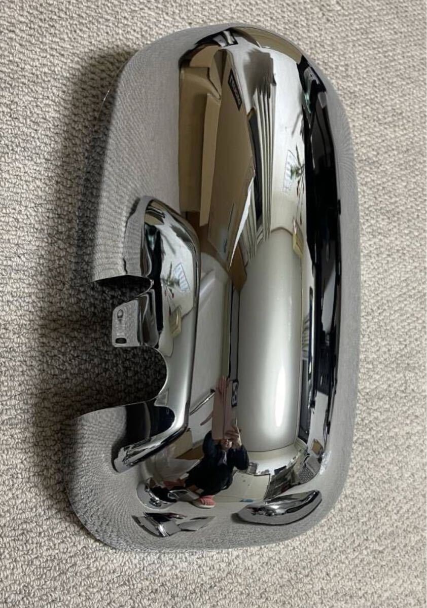 いすゞ NEWギガ/ファイブスターギガ メッキミラーカバー 単品 運転席側