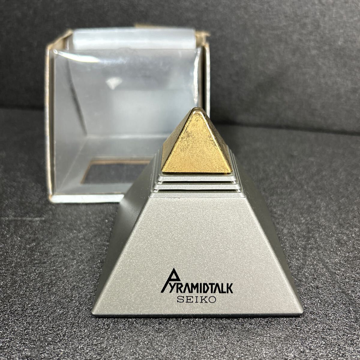 インテリア小物 新品未使用SEIKO PYRAMIDTALK ピラミッドトーク DA 587K