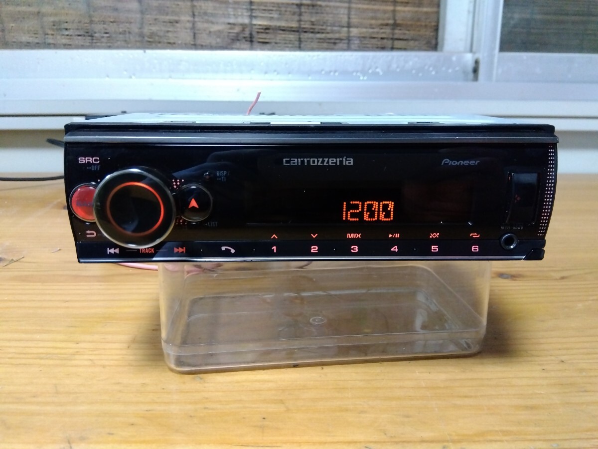 未使用】スバル車 純正 カーステレオ カーオーディオ CD MD ケンウッド