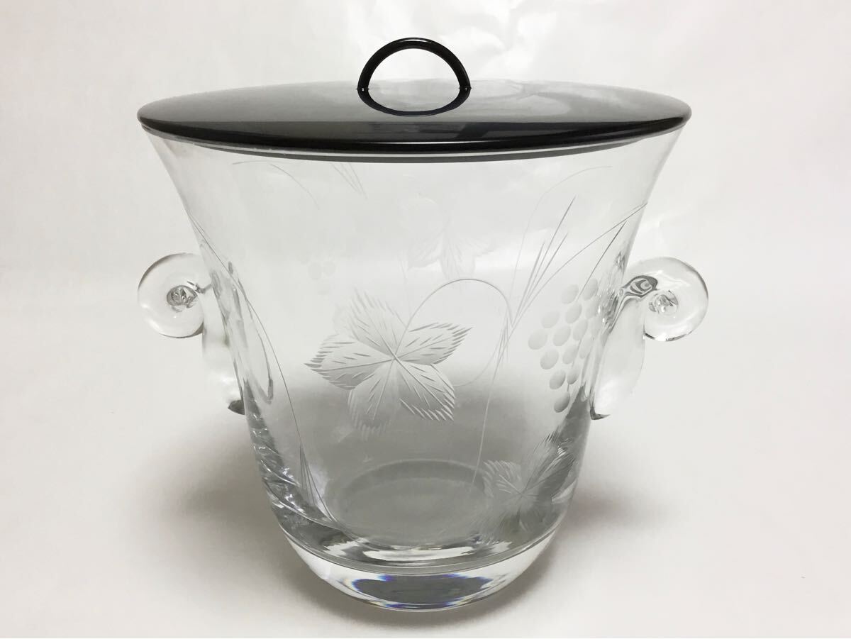 水指 ガラス ポーランド製 茶道具 古物品 【公式通販】
