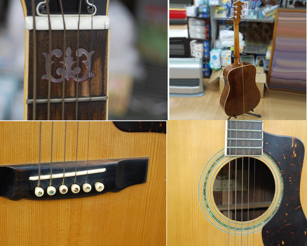ジャンク扱い K.Country アコースティックギター D-380 Kカントリー