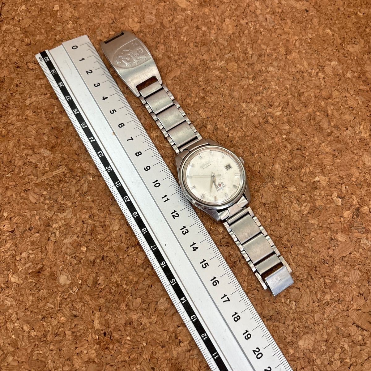 ○可動ジャンク○ ORIENT 21 JEWELS 手巻き 必ず説明文お読みください 133