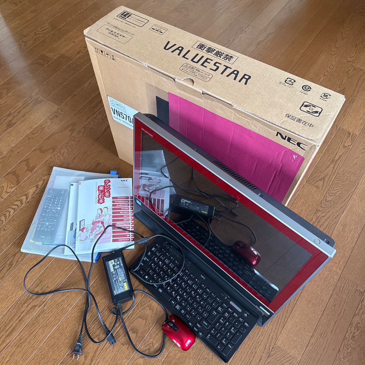 ジャンク品)NEC VALUESTAR スリムタワー型 デスクトップPC ジャンク品