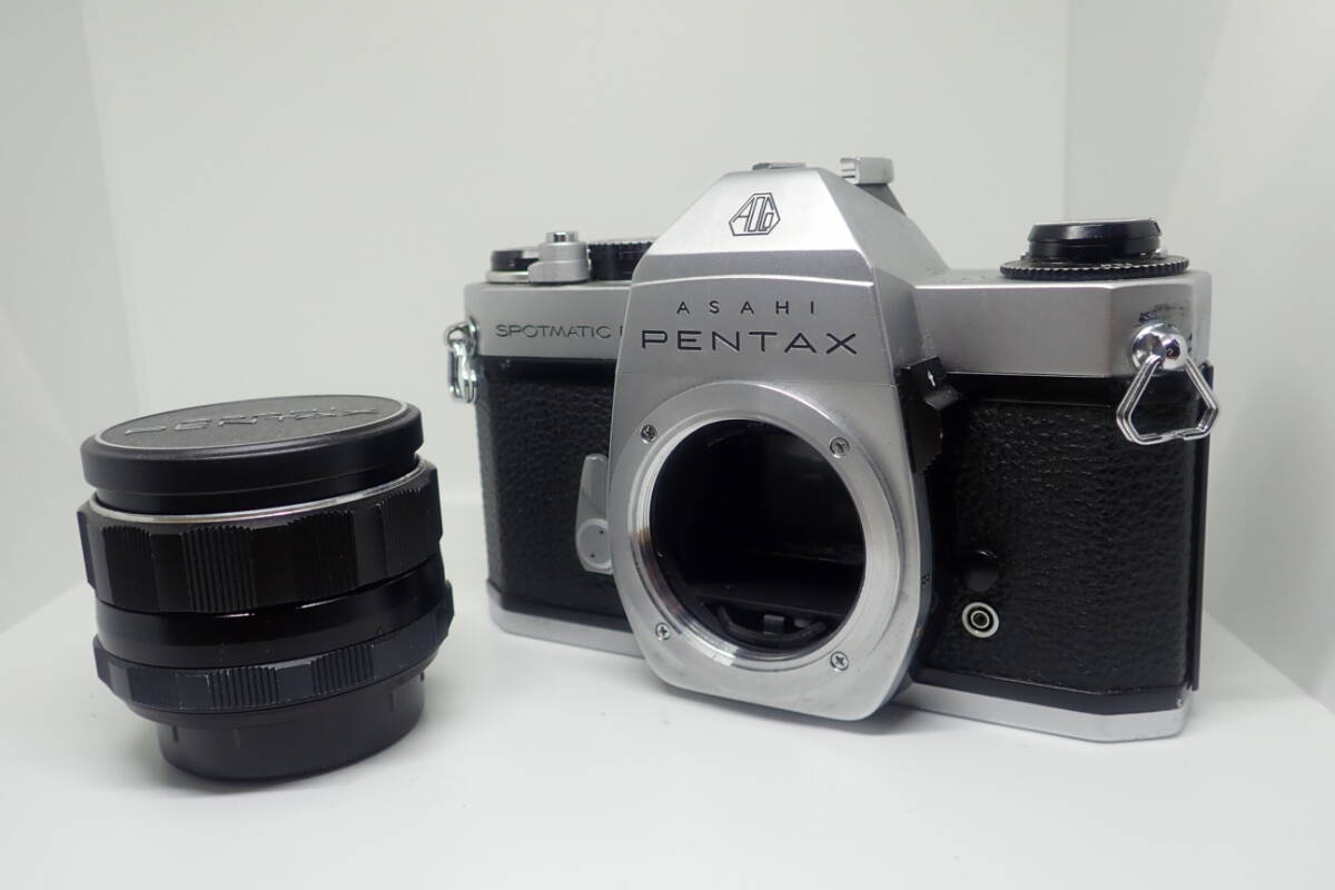 ペンタックス SPF シルバー SMC タクマ― 55mm F1.8 55mm Takumar Asahi