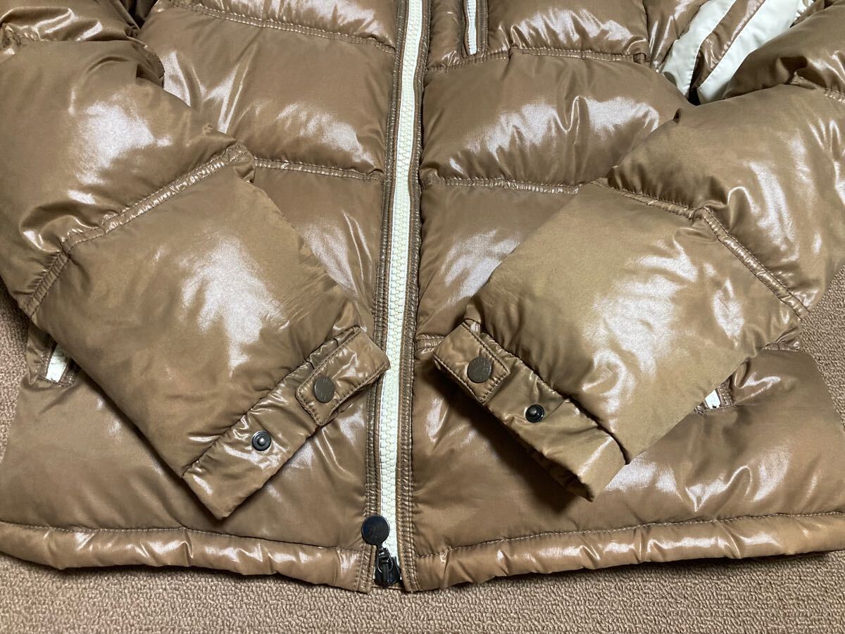 モンクレール エリック ダウンジャケット 4 ブラウン ベージュ MONCLER 
