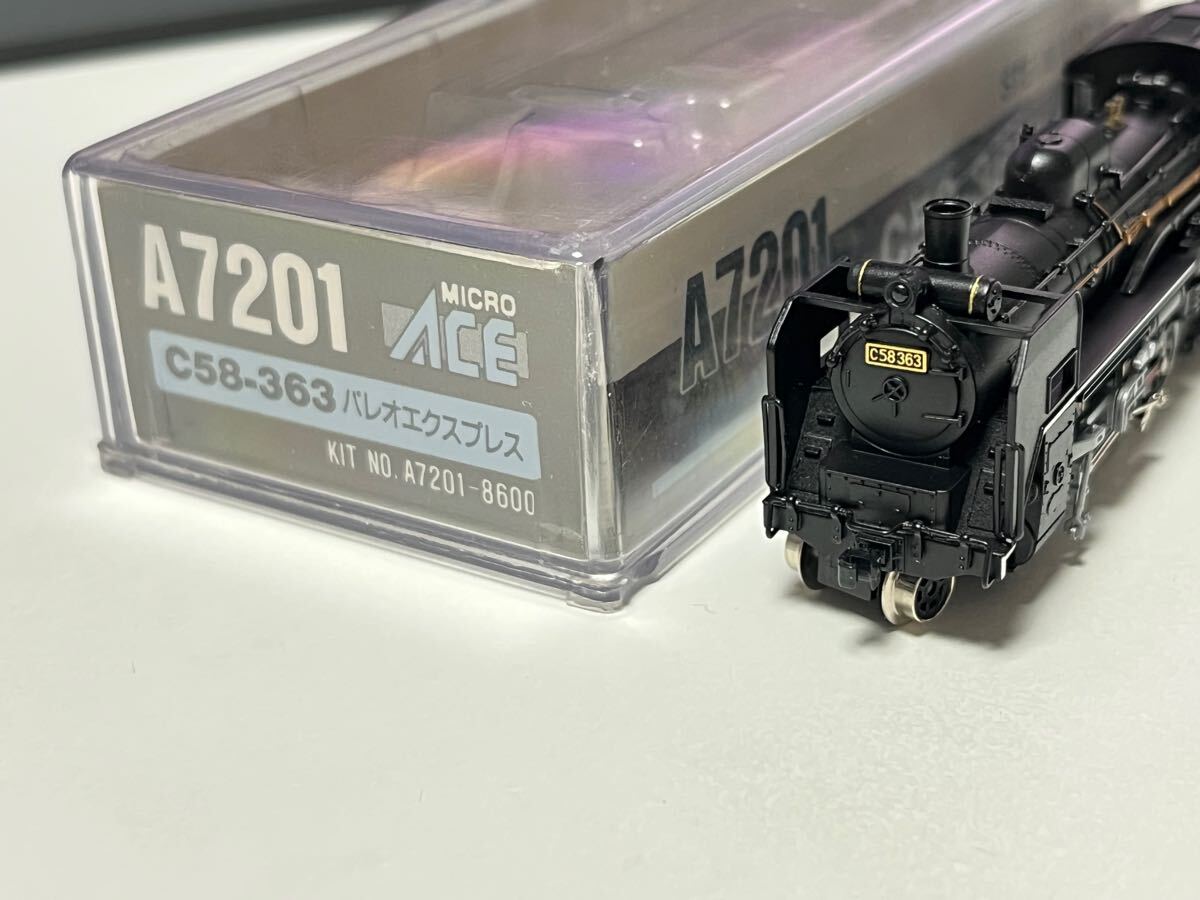 MICRO 【G】マイクロエース A7201 C58-363 パレオエクスプレス 蒸気