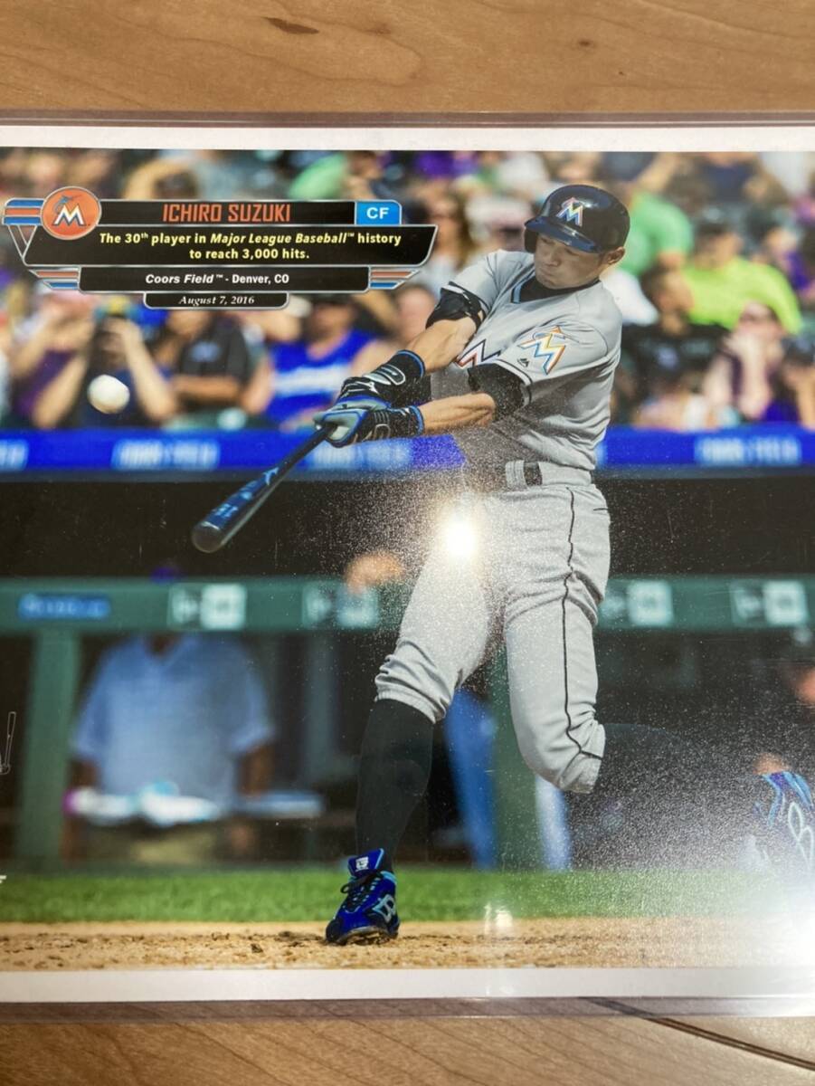 祝 米野球殿堂入り イチロー選手 マイアミ・マーリンズ 2016年 MLB 公式戦 実使用 直筆サイン入り バット 3000本安打 ミルクリーク 保証書_10