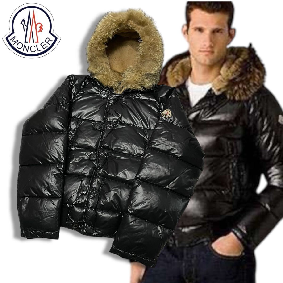 26 正規品 MONCLER モンクレール BULGARIE DOWN JACKET ブルガリ 
