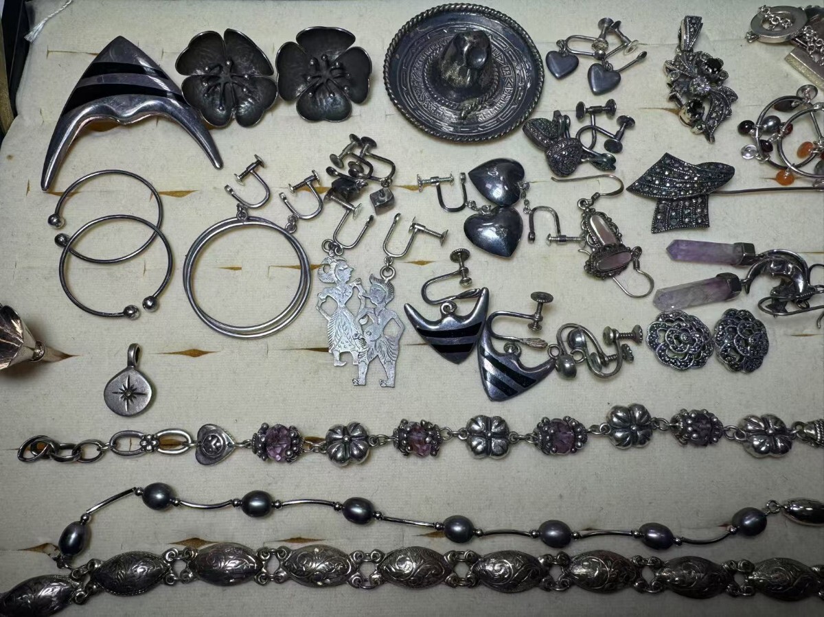 シルバー まとめ売り 約119gsilver 925 純銀 全て刻印有り値下げ