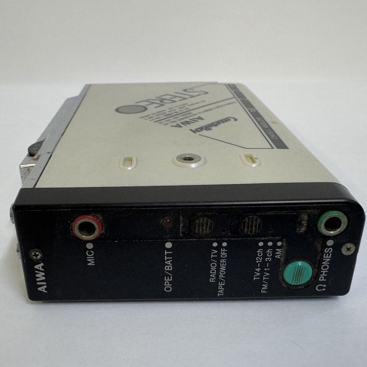 I461-I57-3390◎ AIWA アイワ TV・FM・AM 5バンド HS-J9 カセット