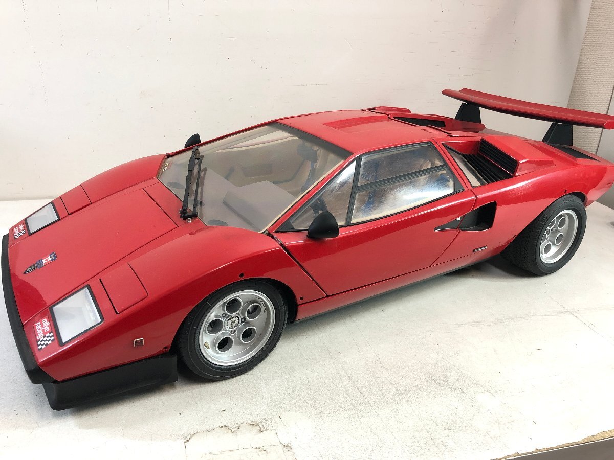 現状品 DeAgostini ランボルギーニ カウンタック LP 500S 1/8 完成品