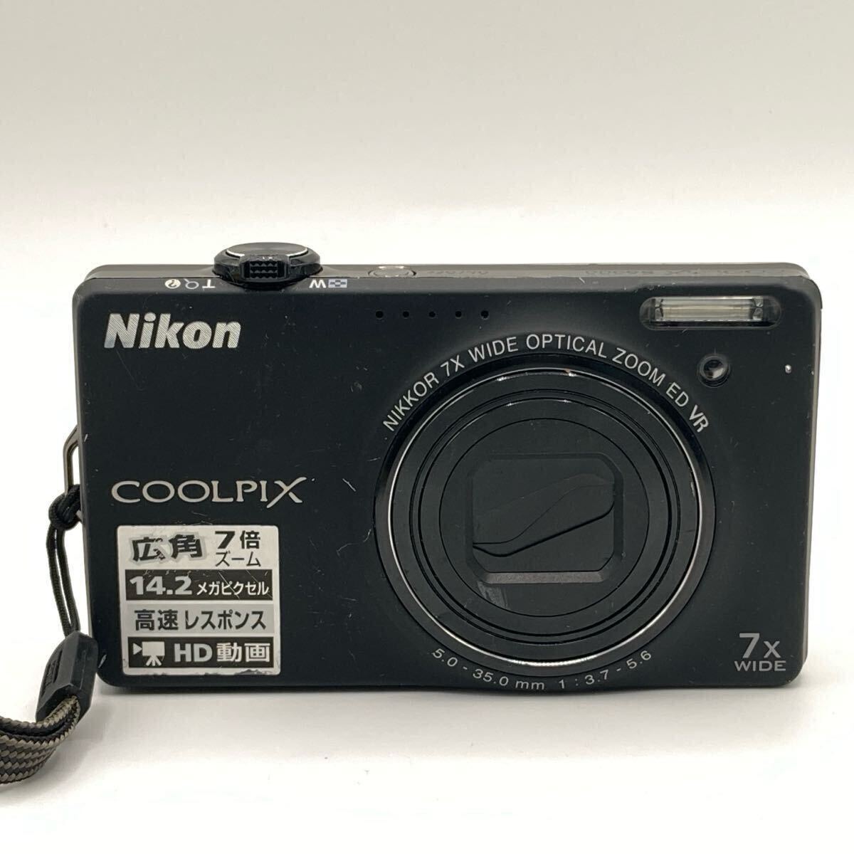 【完動品】Nikon COOLPIX S6000 コンデジ デジカメ 動作確認済 動作未確認 Nikon COOLPIX S6000 コンパクトデジタルカメラ デジカメ