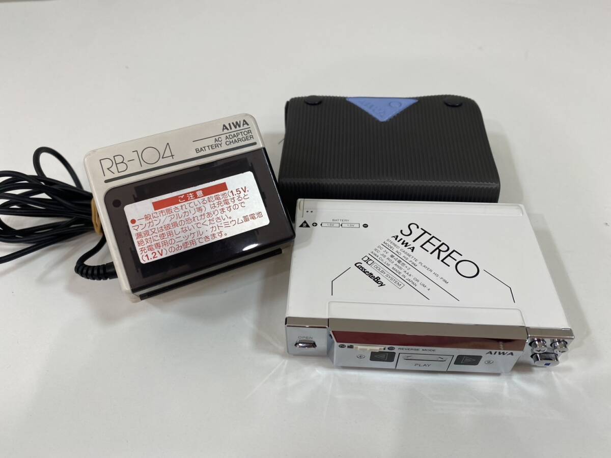ジャンク AIWA Cassette Boy HS-P9M ポータブルカセットプレーヤー