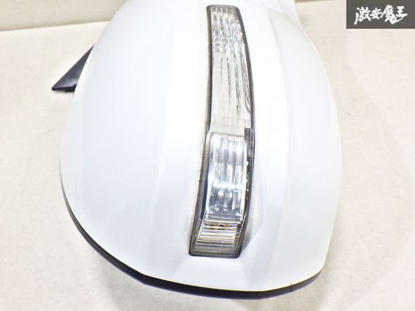 ★状態良品★スズキ 純正 スイフト RS ZC72S 電動格納 ドアミラー サイドミラー 8P カラー:ZNT パールホワイト 即納 棚 13-2_4