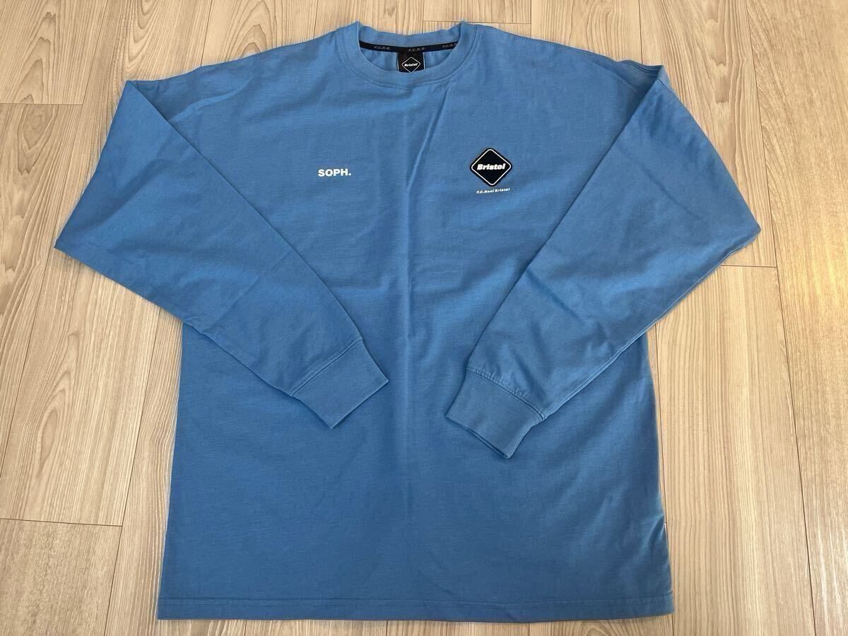 F.C.R.B. Bristol シャツ ライトブルー Sサイズ