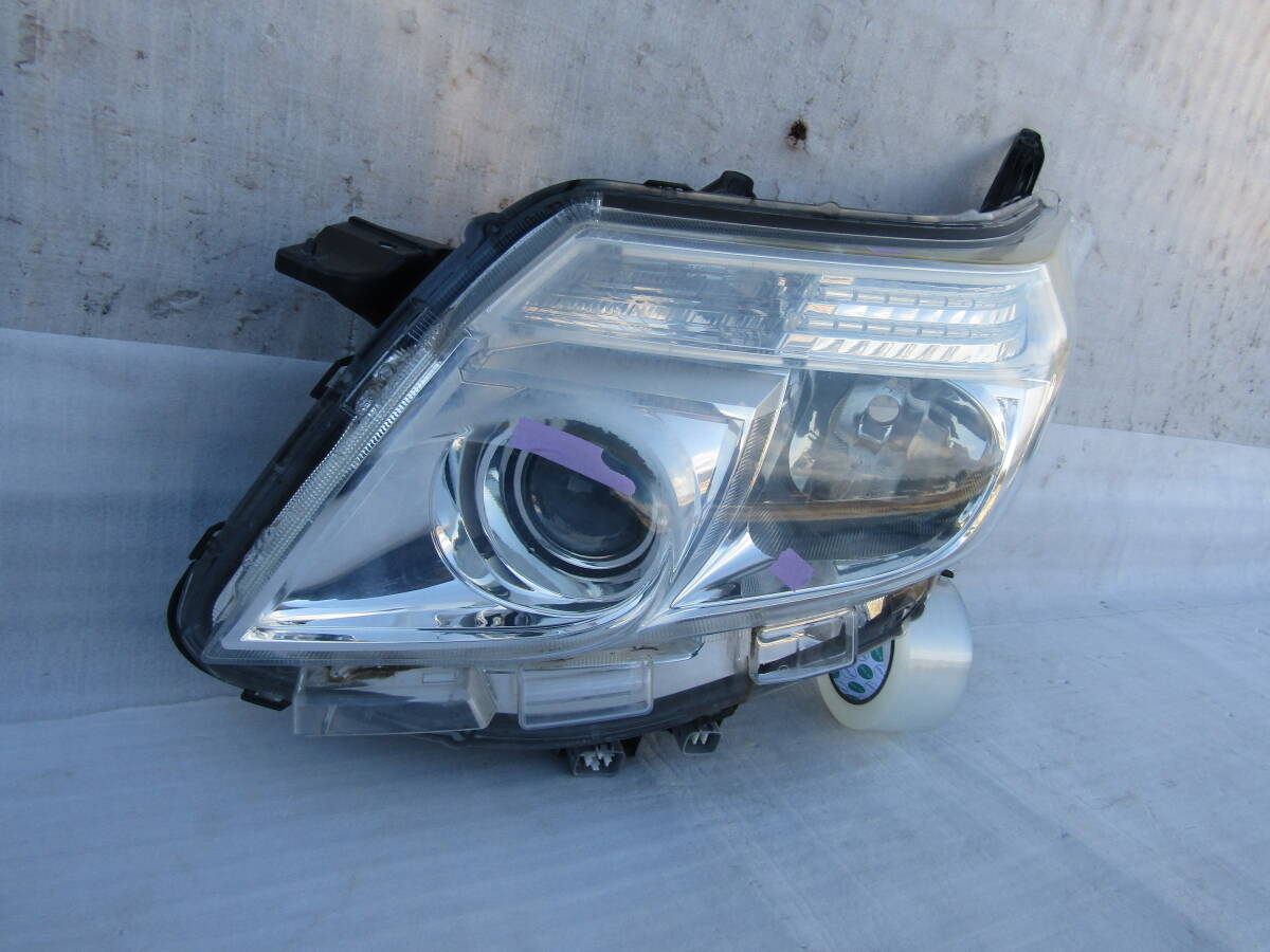 ノア LED ZRR80G 前期 純正 左 Yahoo!オークション ヘッドライト 