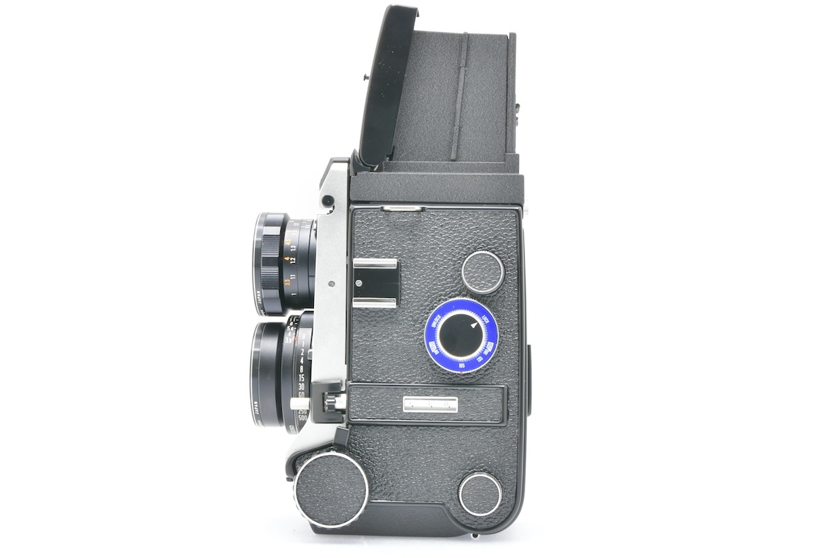 Boîtier Mamiya C330 Professional F + Objectif DS 105mm 3.5 Blue Dot – TLR 6x6, Excellent état