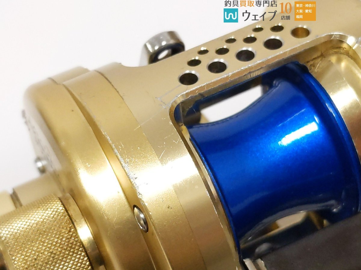 シマノ 01 カルカッタコンクエスト 101 ZPI テクノフォーミュラ Mg スプール RC-601 LB・85mmハンドル換装_10