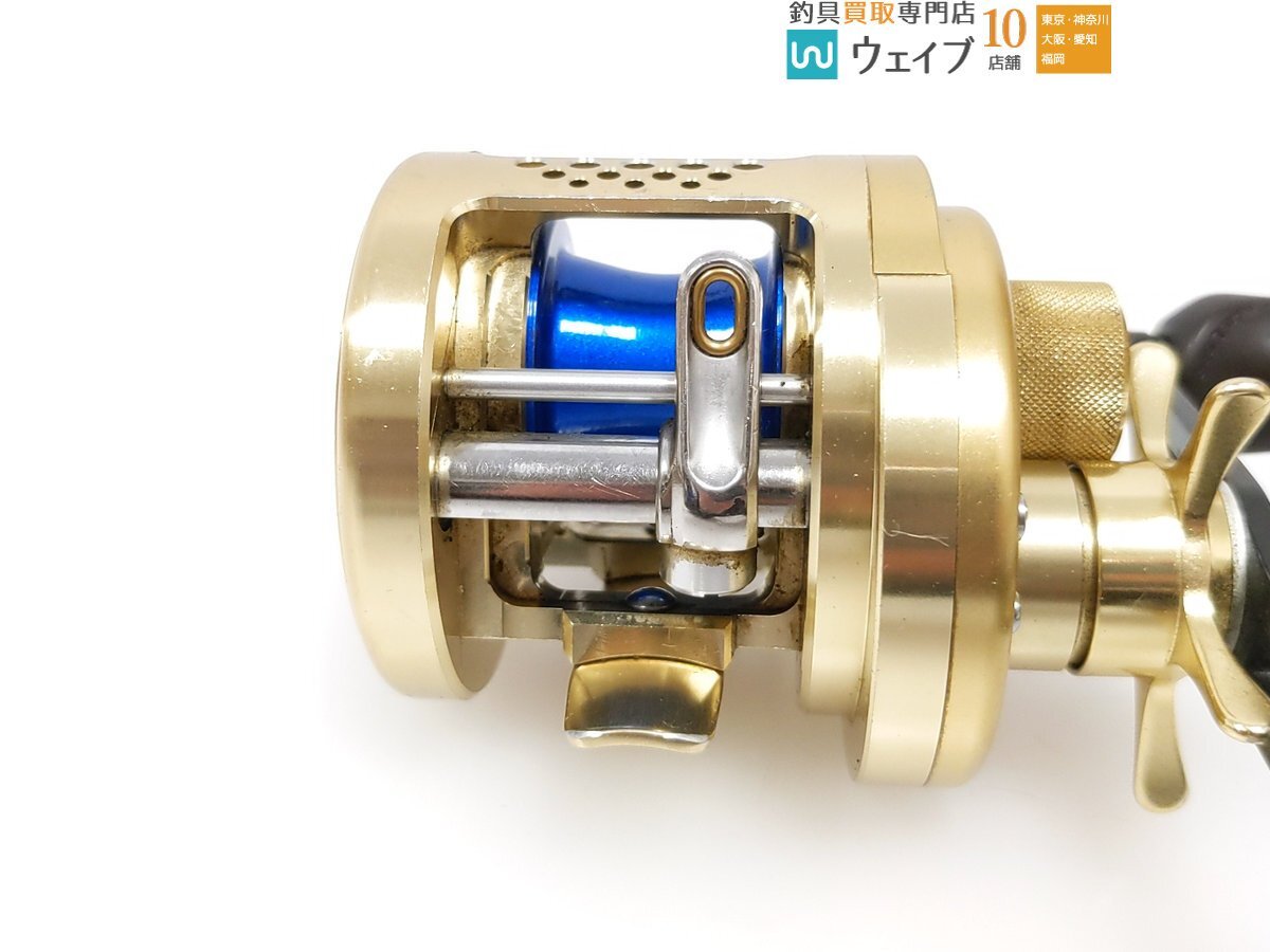 シマノ 01 カルカッタコンクエスト 101 ZPI テクノフォーミュラ Mg スプール RC-601 LB・85mmハンドル換装_4