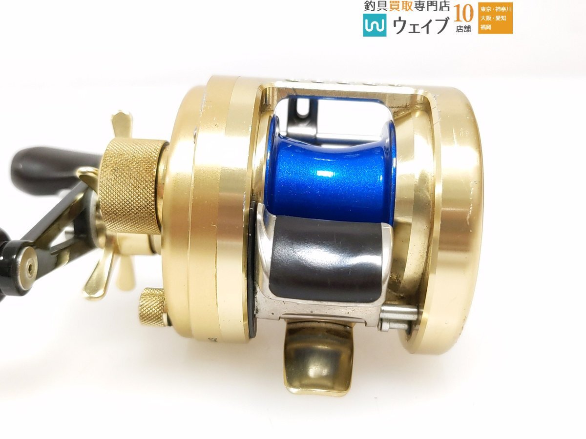 シマノ 01 カルカッタコンクエスト 101 ZPI テクノフォーミュラ Mg スプール RC-601 LB・85mmハンドル換装_6