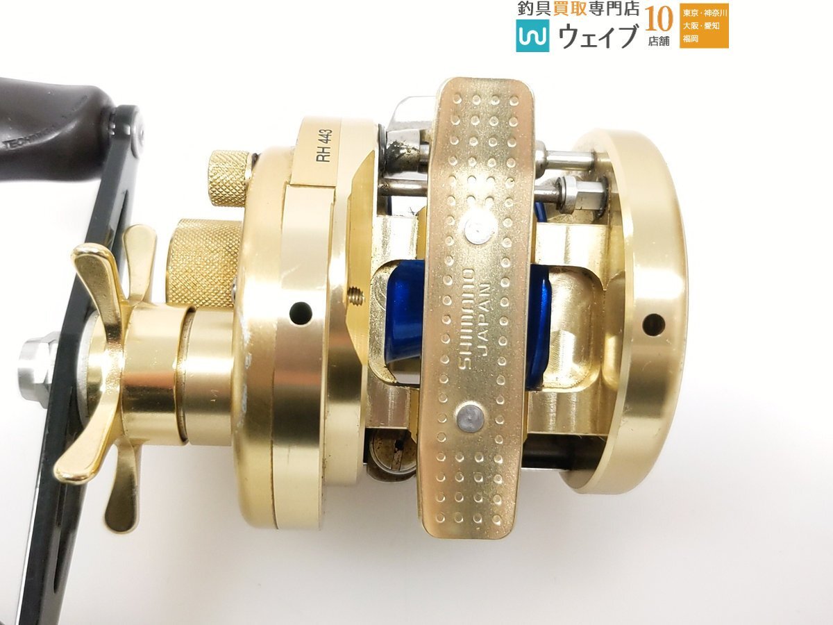 シマノ 01 カルカッタコンクエスト 101 ZPI テクノフォーミュラ Mg スプール RC-601 LB・85mmハンドル換装_7