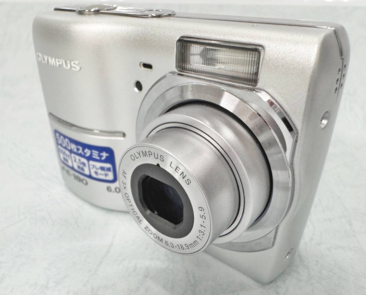オリンパス OLYMPUS FE-180 コンパクトデジタルカメラ 電池式 【公式通販】