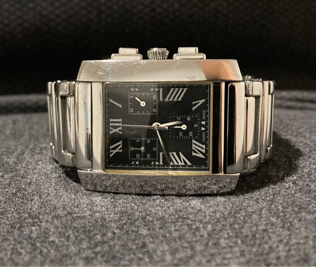 稼働 Guess Collection GC2000 クオーツ クロノグラフ Swiss made 品 