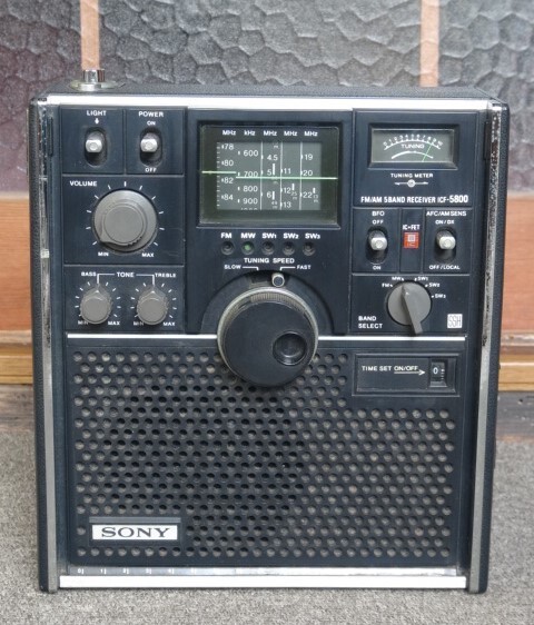 SONY ソニー スカイセンサー ICF-5600 昭和レトロ ICF-5800 ラジオ ICF