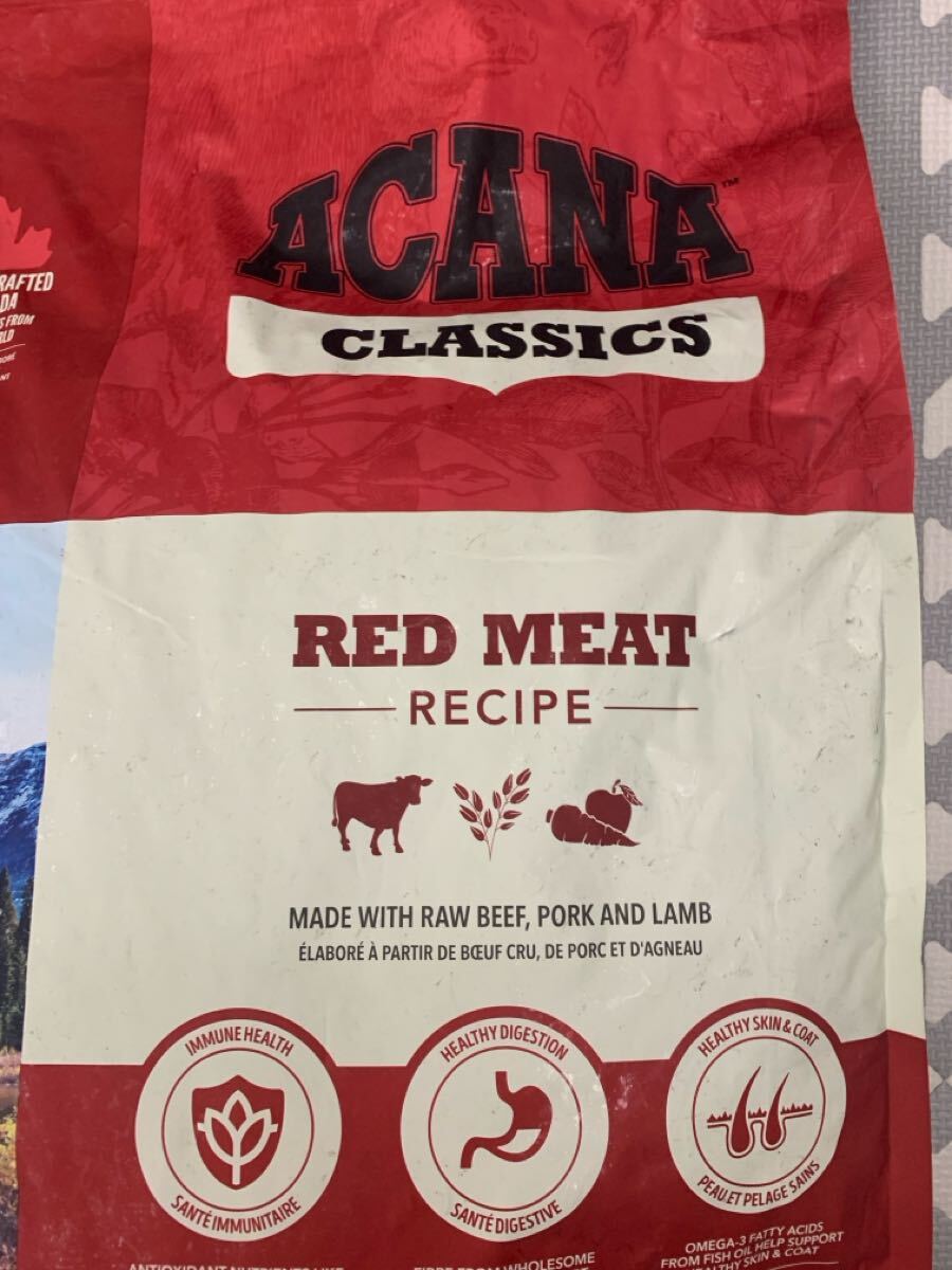 新品 ACANA アカナ クラッシック レッドミート レシピ 9.7kg ドッグフード 賞味期限2026、5迄 アカナ クラシック レッドミートレシピ クラシックドッグフードレッドミートレシピ アカナクラシック Q81127837