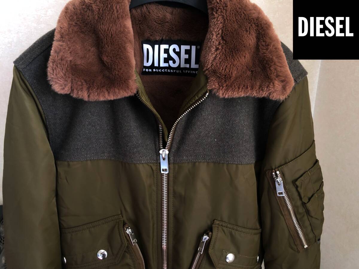 ○サイズM程 極上美品！DIESEL ディーゼル メンズ アビエーター 