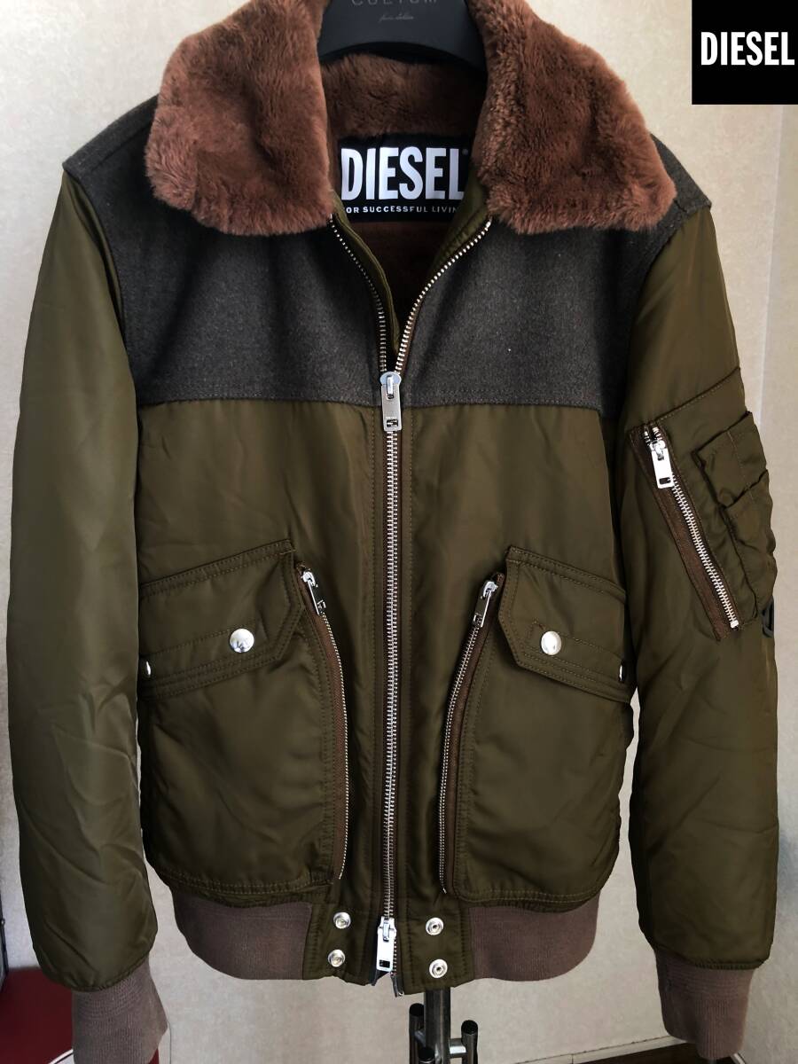 ○サイズM程 極上美品！DIESEL ディーゼル メンズ アビエーター 