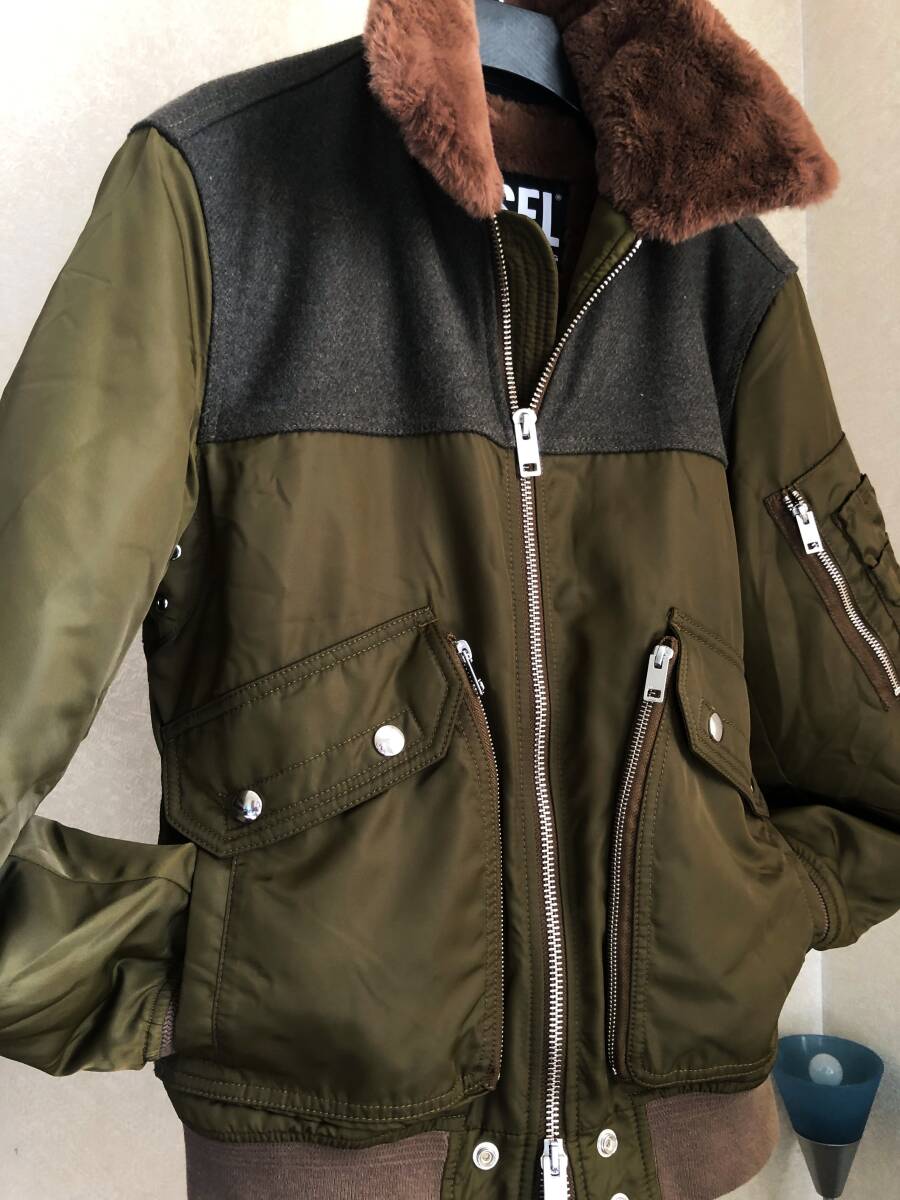 ○サイズM程 極上美品！DIESEL ディーゼル メンズ アビエーター 