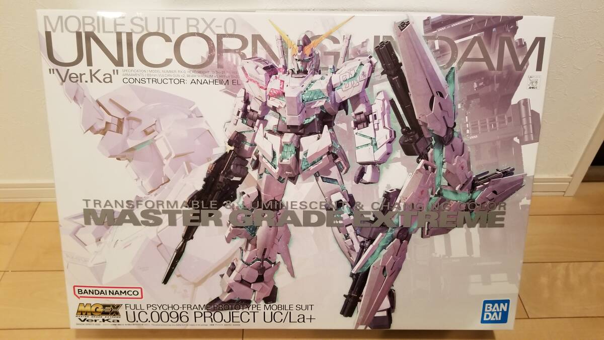 人気SALE，セール MGEX 1/100 ユニコーンガンダム Ver.Ka(機動戦士ガンダムUC（ユニコーン）)｜売買されたオークション情報、yahooの商品情報をアーカイブ公開 - オークファン 機動戦士ガンダムUC（ユニコーン）