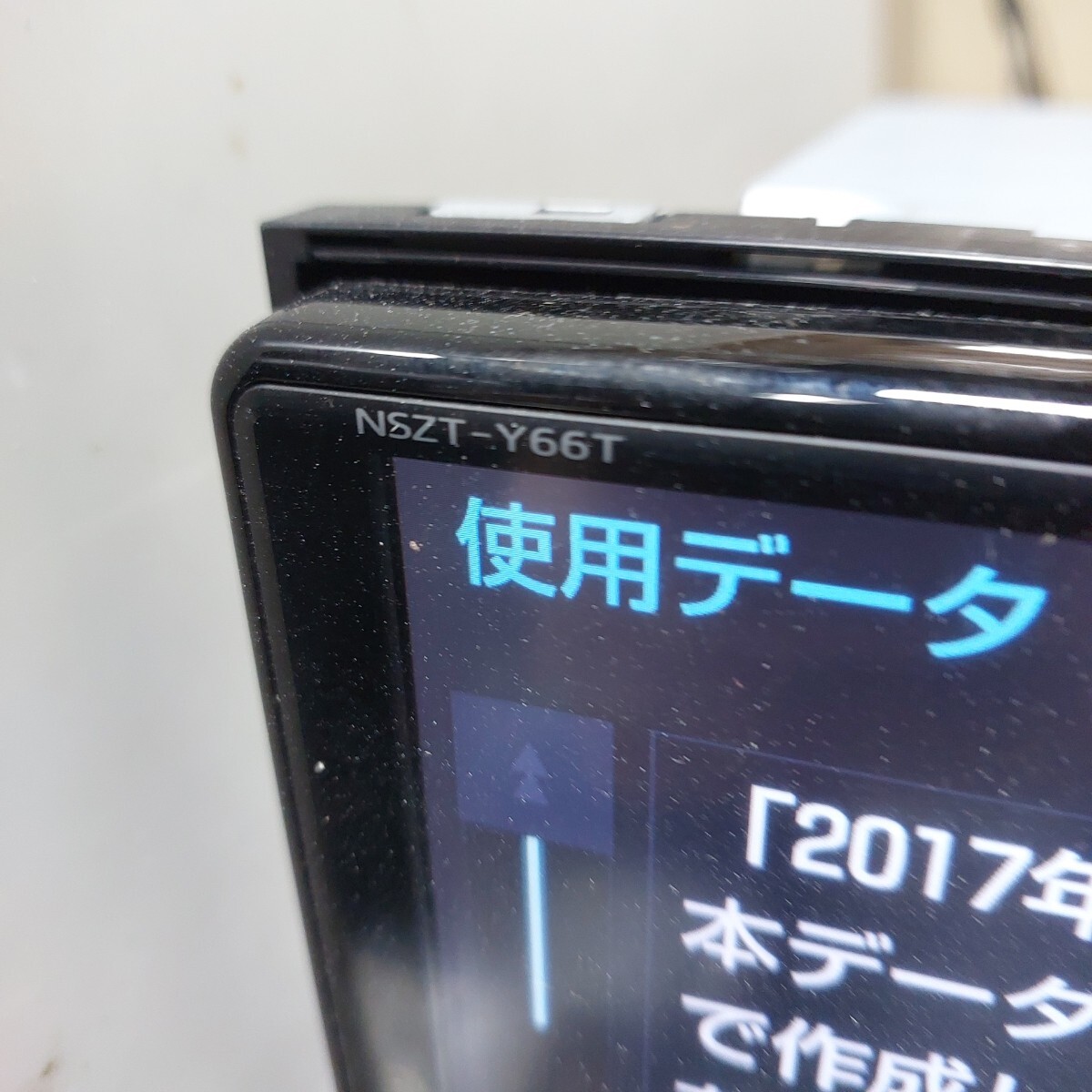トヨタナビ NSZT-Y66T 2017年秋版地図データ (管理番号: 24031669