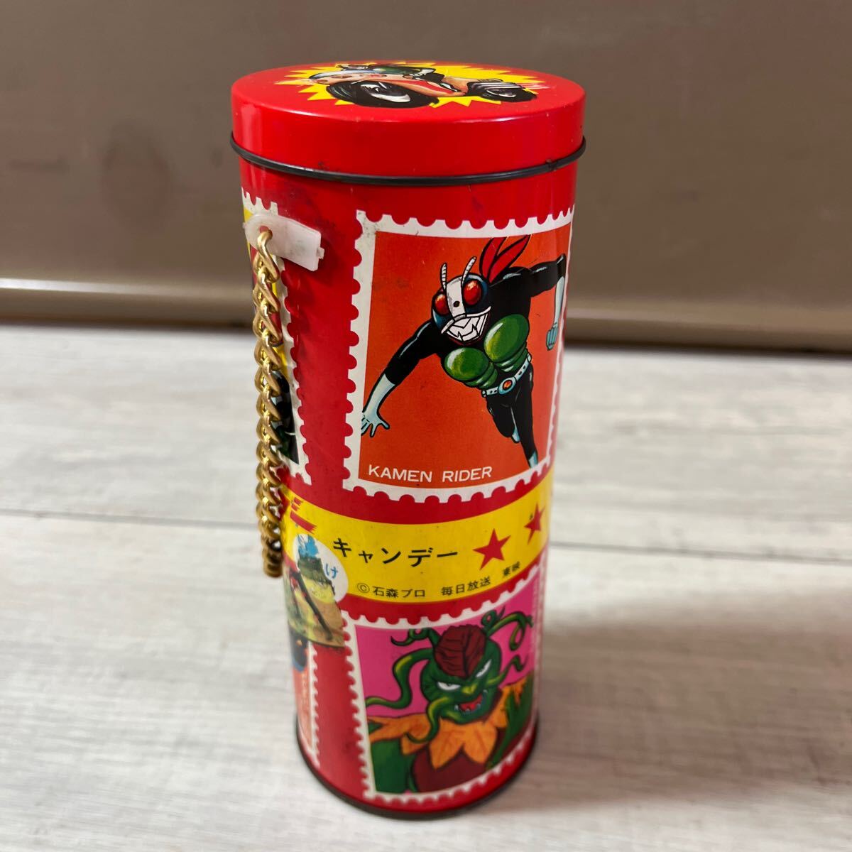 仮面ライダー】 空き缶☆カンロ☆キャンデー☆石森プロ☆毎日放送