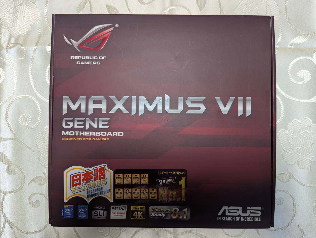 ASUS MAXIMUS IIV GENE Z97 mATX CPUメモリー一式 VII Maximus ASUS I