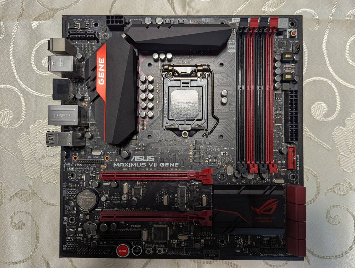 ASUS MAXIMUS IIV GENE Z97 mATX CPUメモリー一式 VII Maximus ASUS I