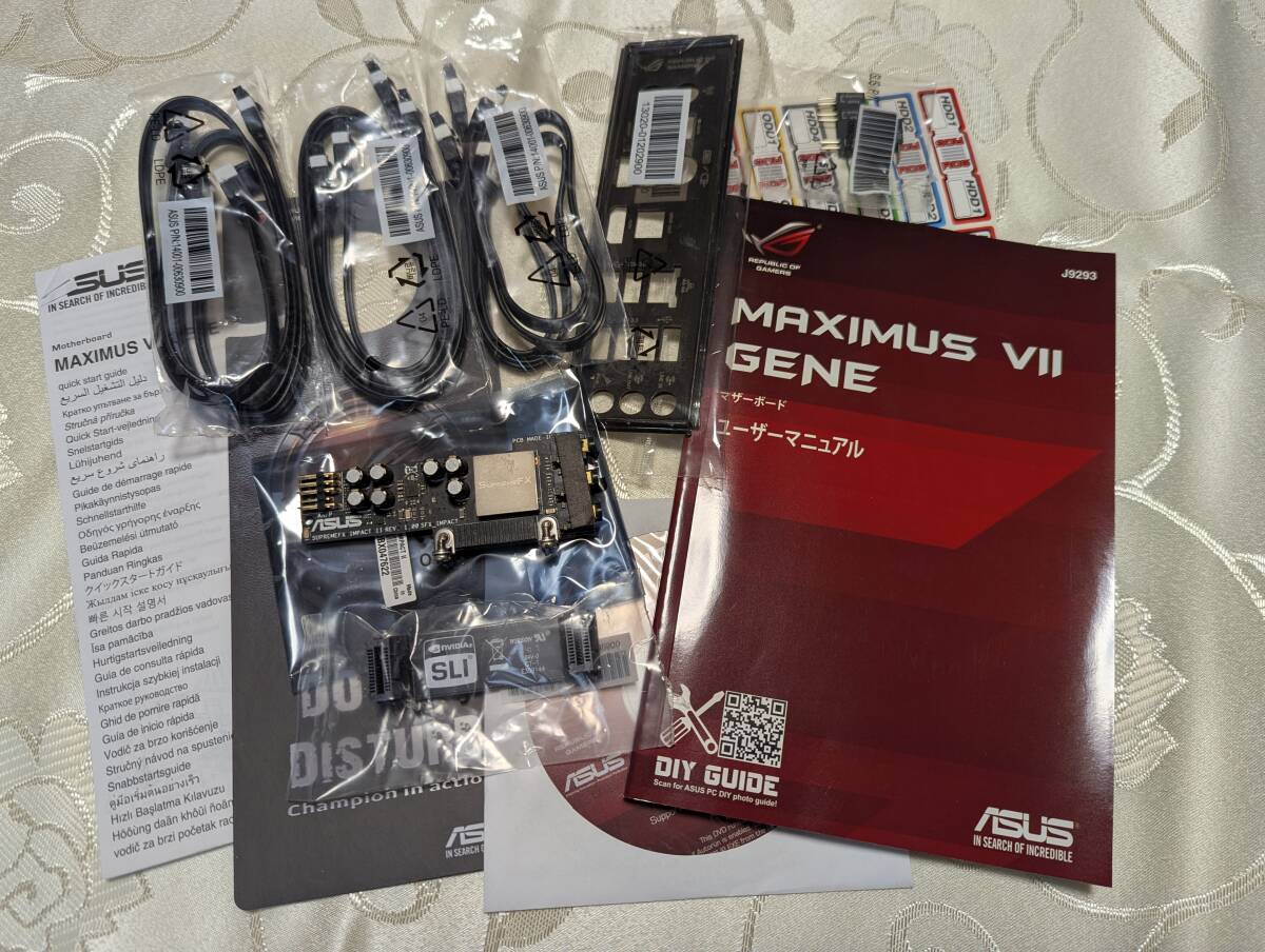 ASUS MAXIMUS IIV GENE Z97 mATX CPUメモリー一式 VII Maximus ASUS I