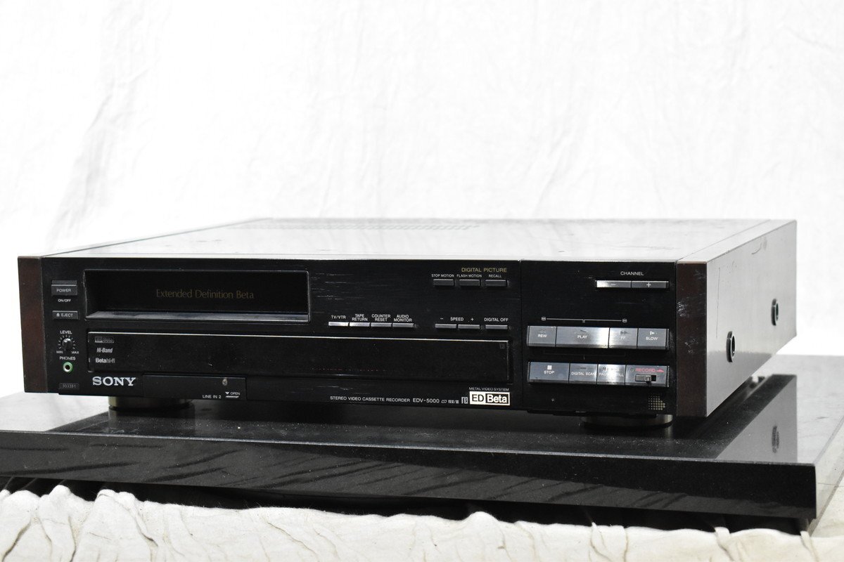 得価，新作登場 【J】SONY EDV-5000 EDベータ ビデオデッキ ソニー 3013269
