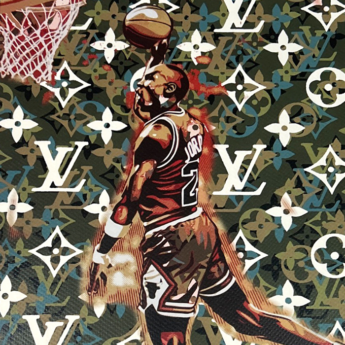 世界限定100枚 DEATH NYC マイケル・ジョーダン LOUISVUITTON ヴィトン