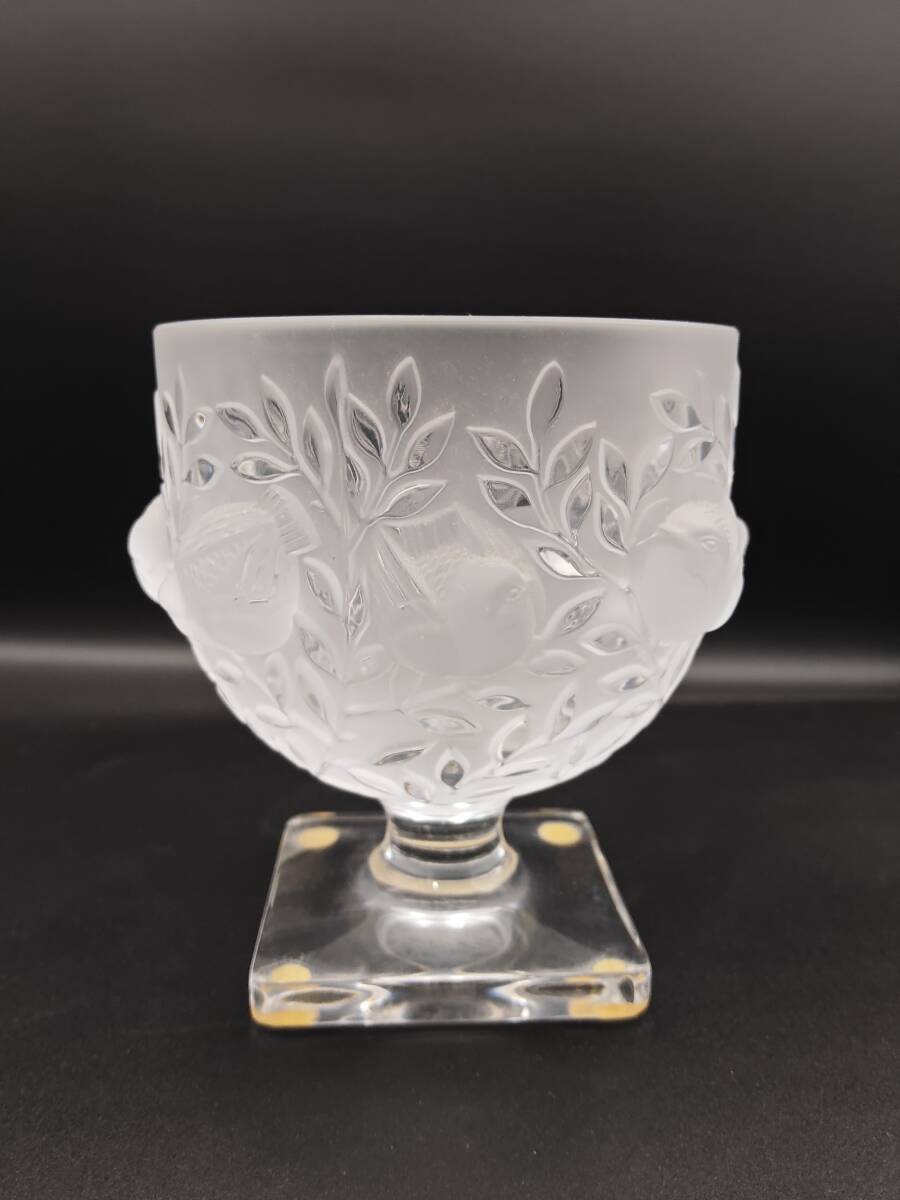 ラリック LALIQUE 花瓶 エリザベス – エリザベート ベース Lalique