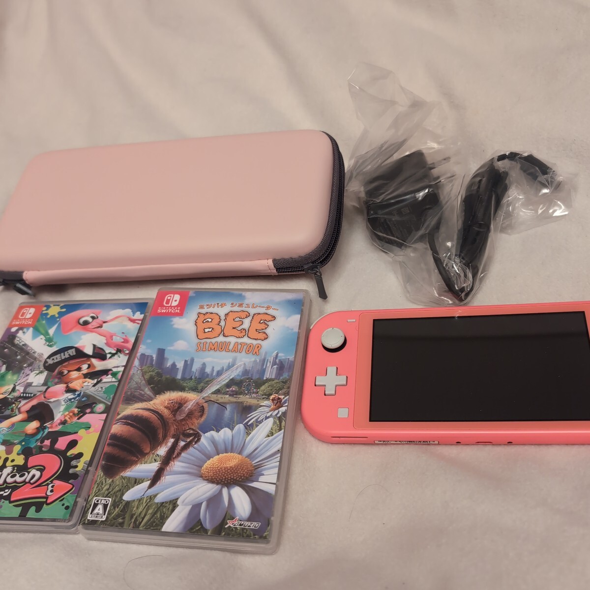 Nintendo 任天堂 Nintendo Switch Lite HDH-001 動作品充電器新品