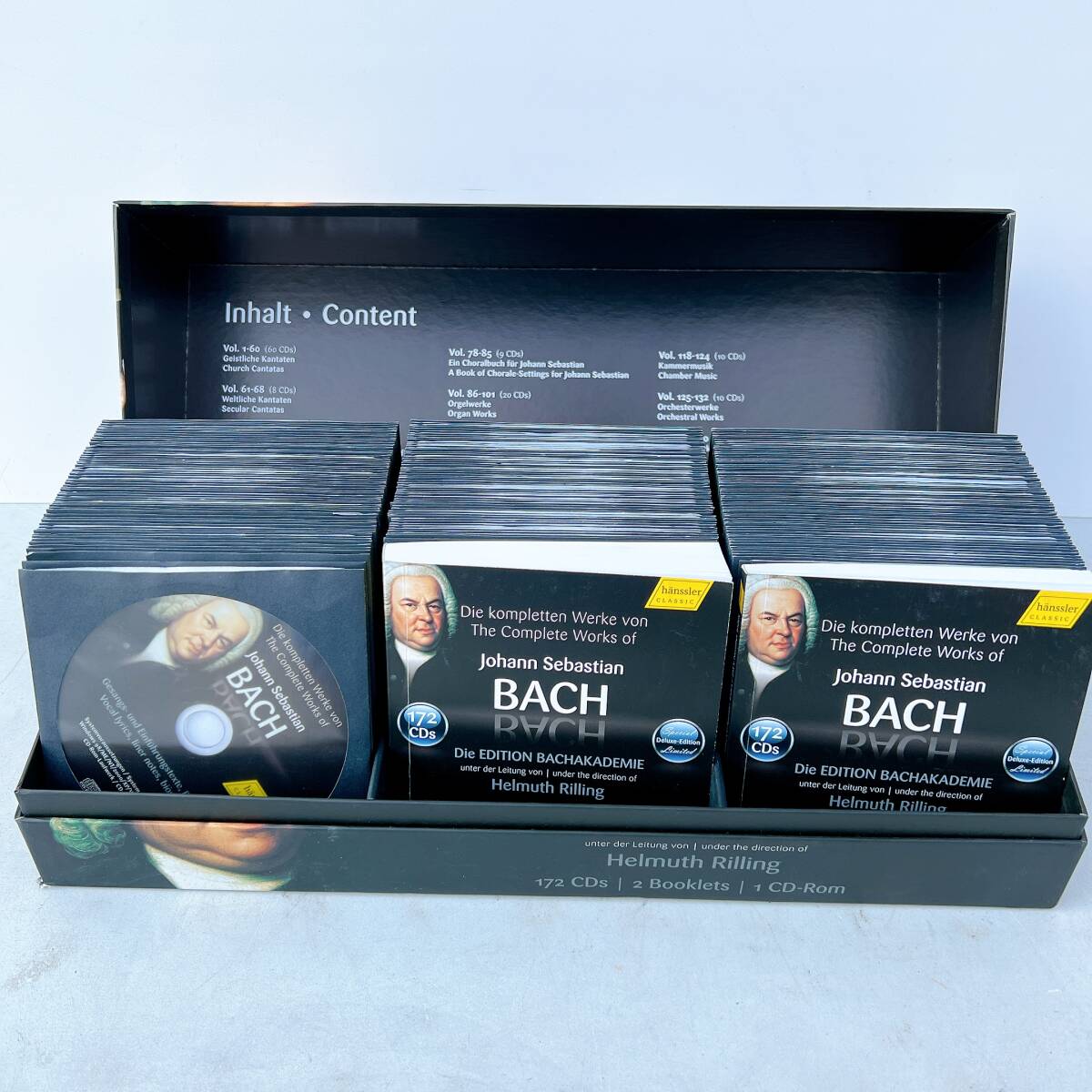 J.S. Bach The Complete Works 172枚組CD バッハ 【正規取扱】【公式