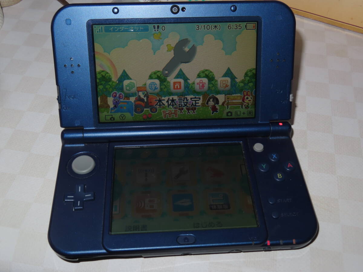 ニンテンドー new 3DS LL ネイビー 本体 - New 3DS LL ネイビー 本体 