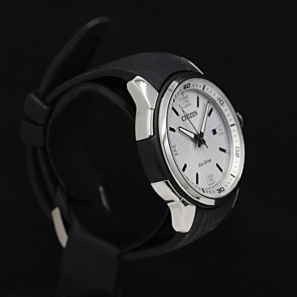 1円 保/箱付 稼働 美品 シチズン エコドライブ スポーツ J810-S082781 