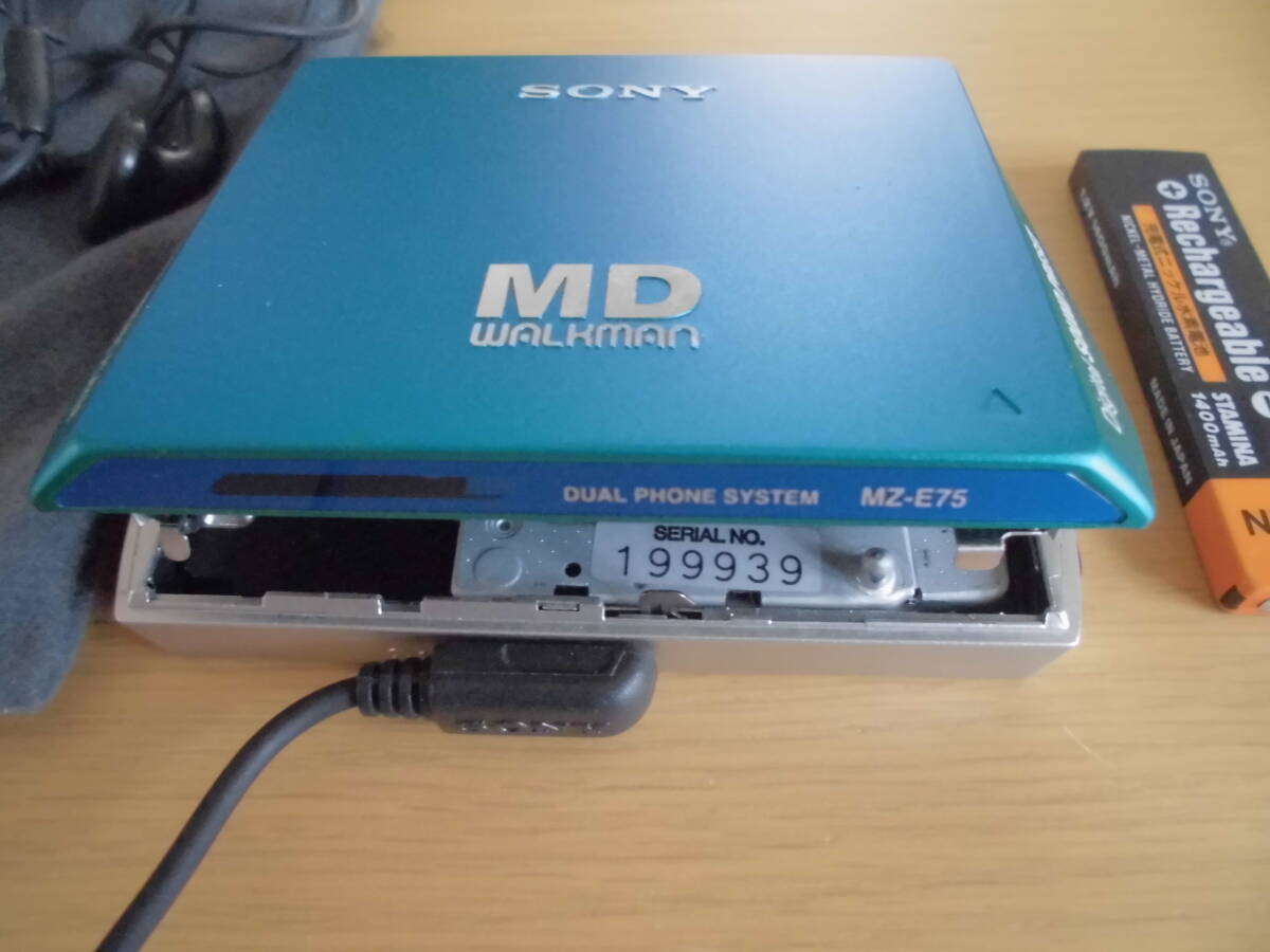 SONY MDウォークマン MZ-E75【動作未確認】 【公式通販】