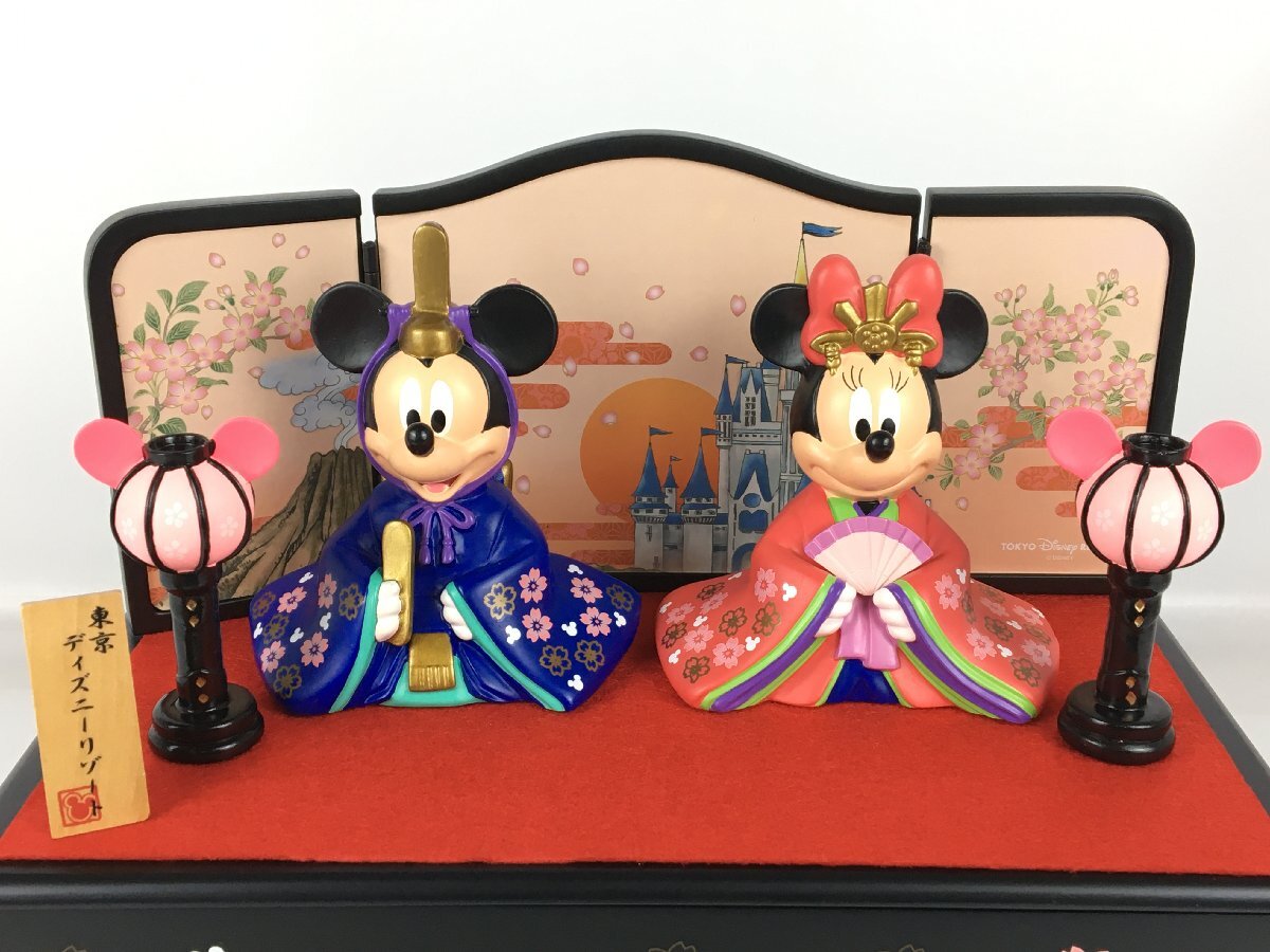 美品】 ミッキー＆ミニー ひな人形 東京ディズニーリゾート Disney