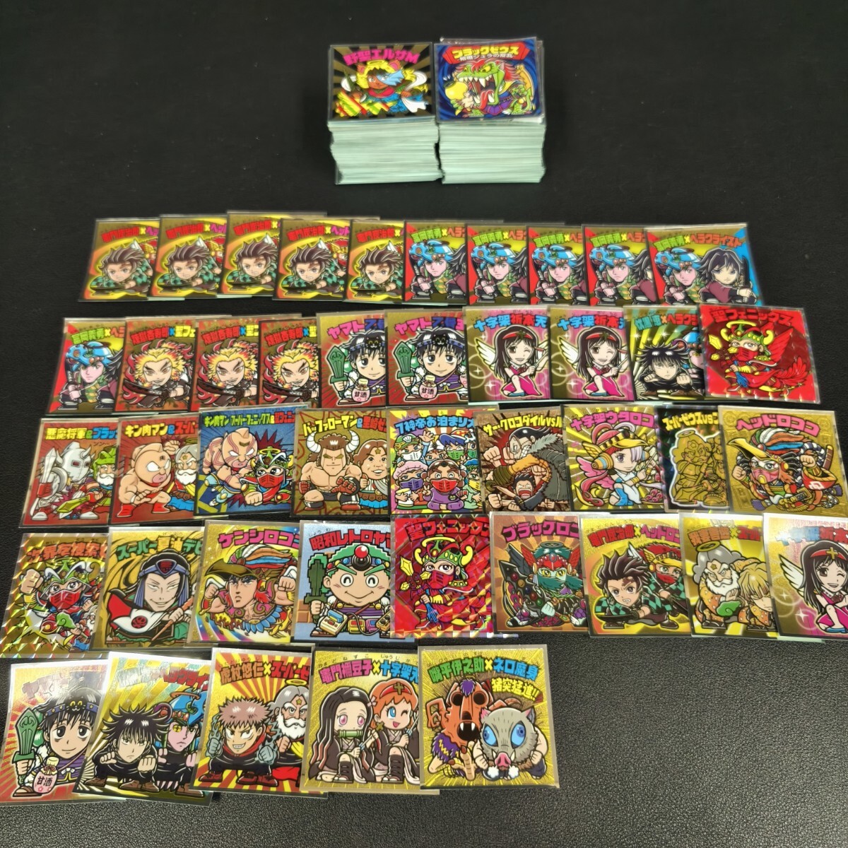 ビックリマン シール 鬼滅の刃マンチョコ ビックリマンシール 大量