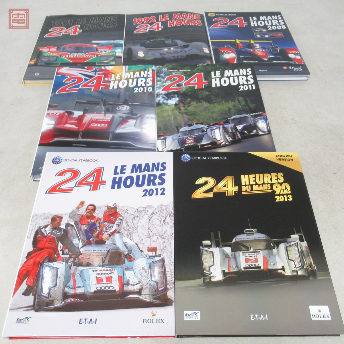 最安値，品質保証 書籍 洋書 1991/1992/2008/2010/2011/2012/2013 Le Mans 24 Hours まとめて7冊セット 20(モータースポーツ)｜売買されたオークション情報、yahooの商品情報をアーカイブ公開 - オークファン モータースポーツ